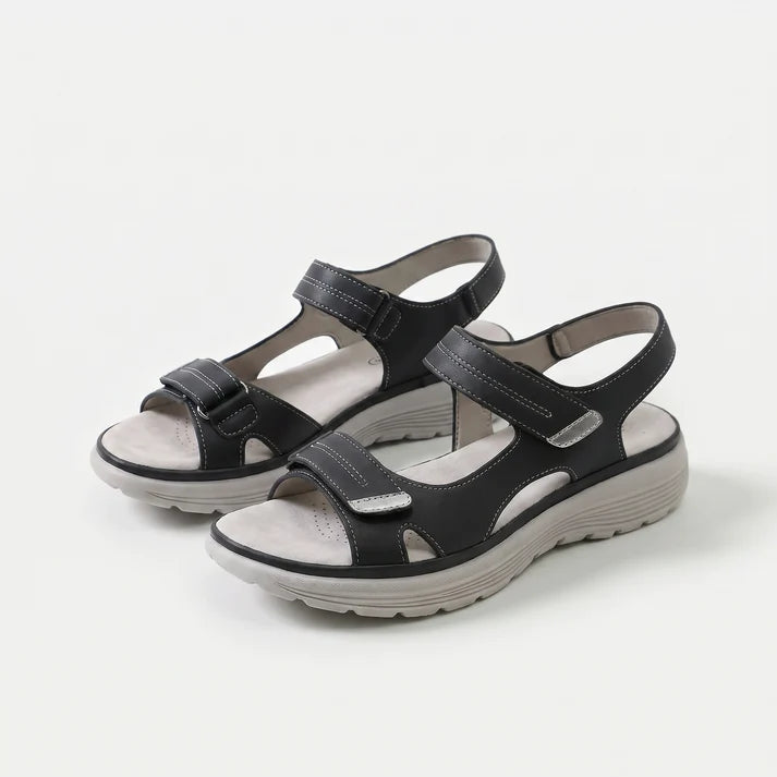 GERAL™ | Sandalias de Cuña Tejidas con Punta Cuadrada (Copia)